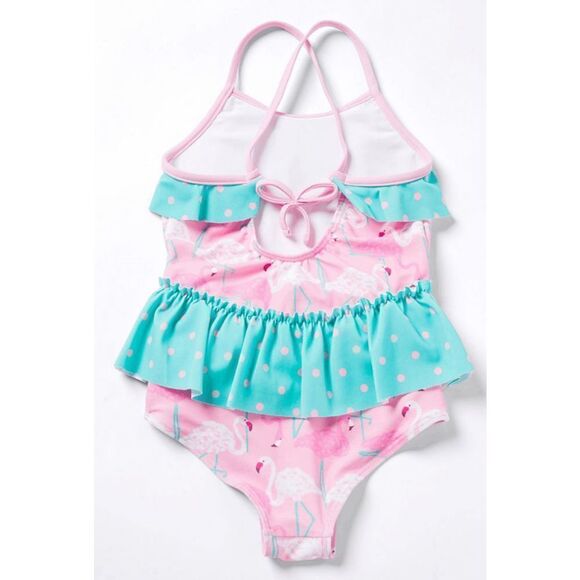 ISLAND Party OnePiece Girls Swimsuit - Size‎ 4 - Picture 1 of 2